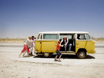 The kind of vehicle I have in mind is the VW van in the movie Little Miss