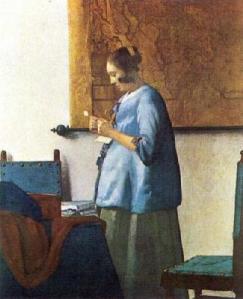 Vermeer Woman in Blue
